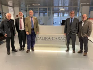 CEO Tim Morris Visits Faura Casas in Barcelona